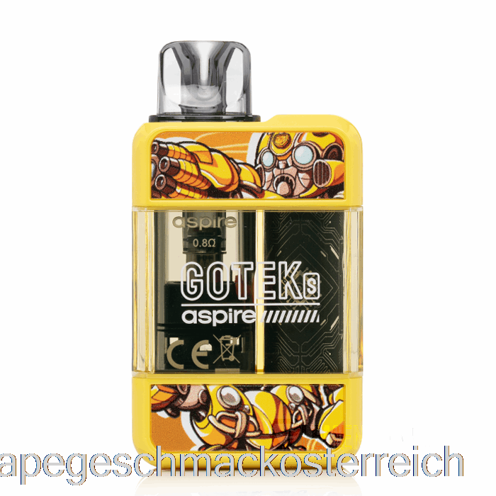 Aspire Gotek S Pod System Gelber Vape-Geschmack